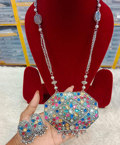 Multicolor Long Necklace