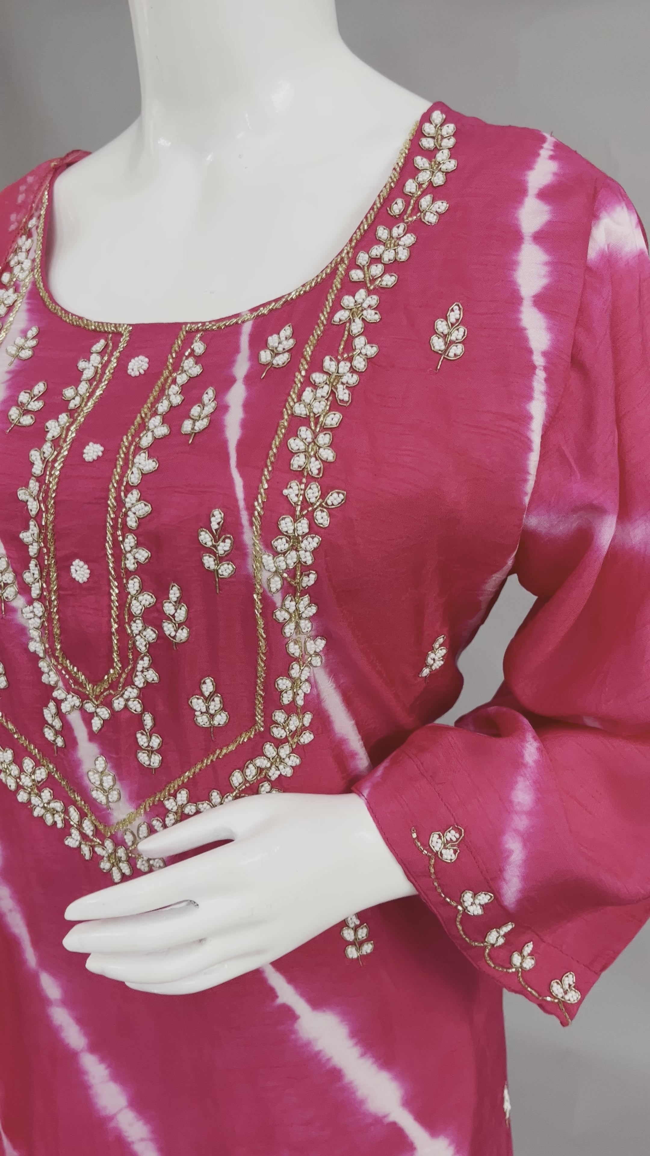 Adorable Pink Pant Suit