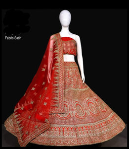 Beautiful Red Lehenga