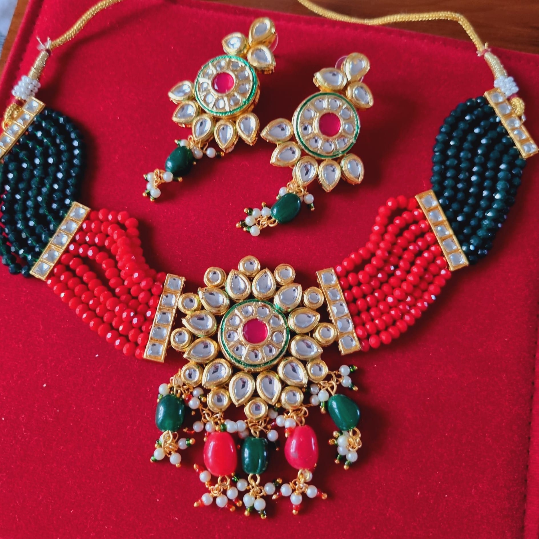 Designer kundan Minakari choker