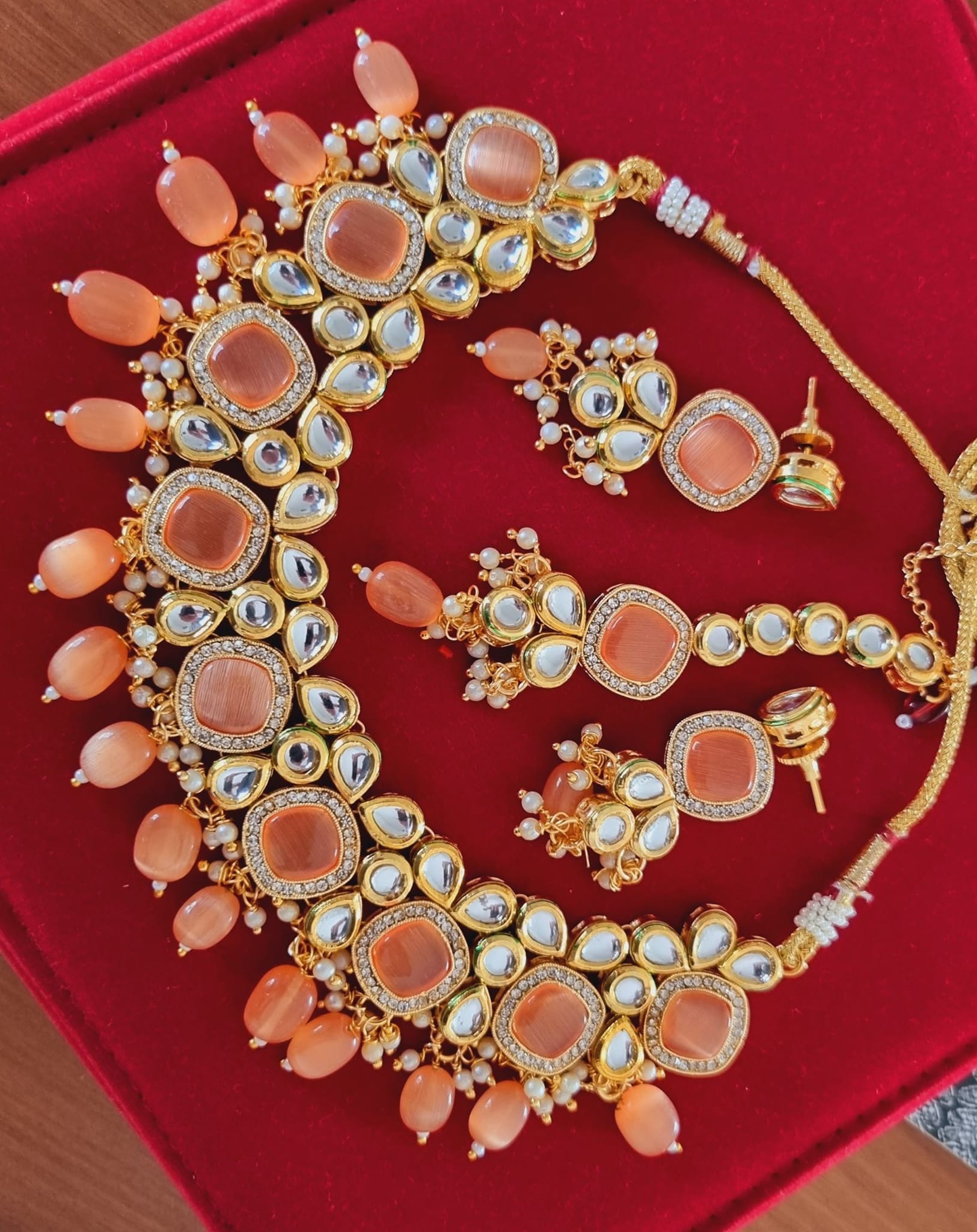 Designer kundan set