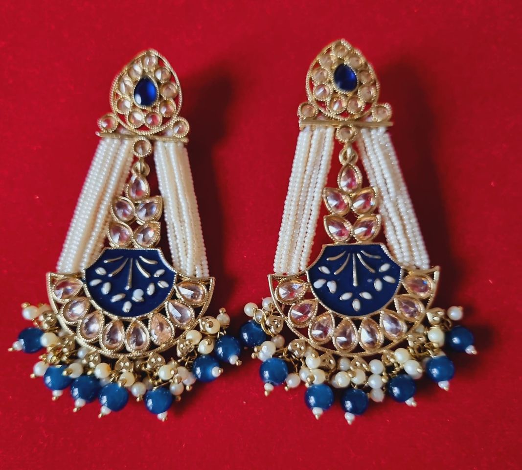 Beautiful polki earings