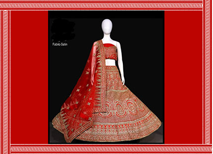 Beautiful Red Lehenga