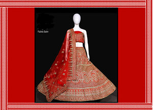 Beautiful Red Lehenga