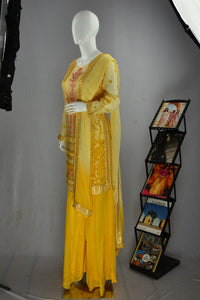 Latest Designer Yellow Sharara