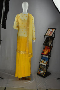 Latest Designer Yellow Sharara